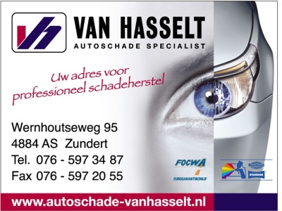 Advertentie Hasselt Autoschade