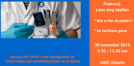 Proeverij lean zorg spel