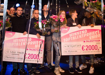 De winnaars van de TalentTour 2015