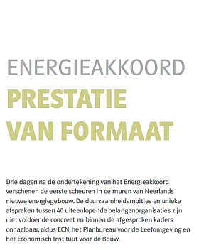 Energieakkoord - Prestatie van Formaat