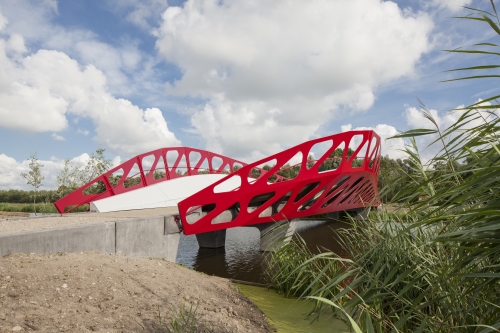 Fietsbrug TU Delft