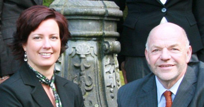 Jan Folker en Nadine Sommer SVB