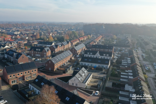 Luchtfoto woonwijk