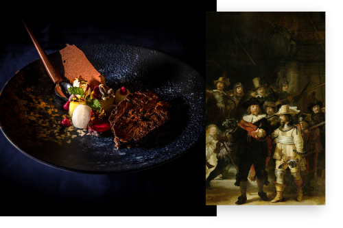 Dutch Masters-menu Rembrandt