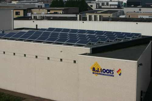 Zonnepanelen op dak