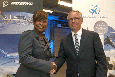 Boeing ondertekent samenwerkingscontract met World Class Aviation Academy