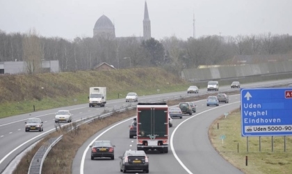 Snelweg A50 bij Uden wordt een 'Solar Highway'