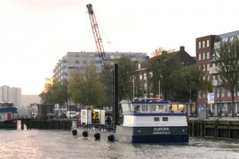 Een campagne van monsterformaat in de haven van Rotterdam