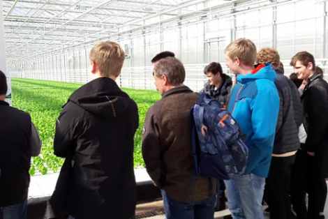 Deense studenten bezoeken Prinsentuin College wegens biobased economy