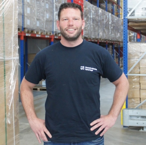 Dave Bouma (Spierings Smart Logistics) stelt zich voor