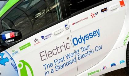 GEFCO aanwezig bij thuiskomst Electric Odyssey in Frankrijk