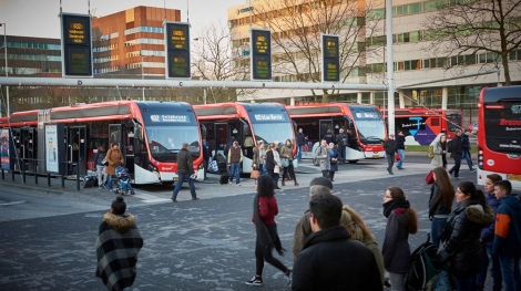 Vloot elektrische bussen trekt wereldwijde belangstelling