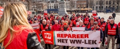 Veel mensen met WW-lek trekken aan de bel bij de FNV