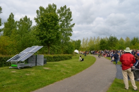 Zonne-aggregaat Volta Energy draagt bij aan duurzame evenementen