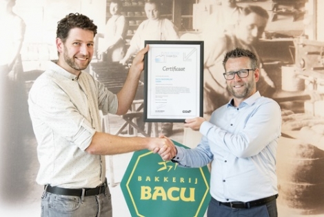 Bakkerij BACU ontvangt Frisse Fabriek certificaat van Colt International