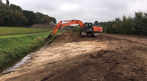 Aanleggen ecologische verbindingszone door Gebr. v.d. Maagdenberg BV