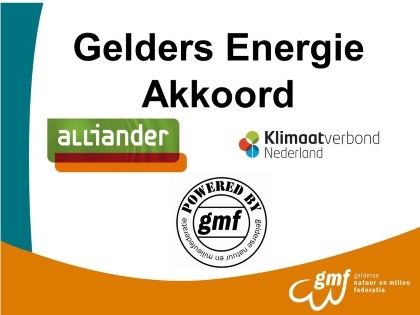 Gelders Energieakkoord jaarcongres 10 mei