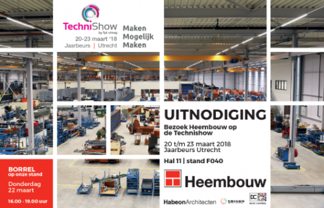 Heembouw toont nieuwste innovaties tijdens TechniShow