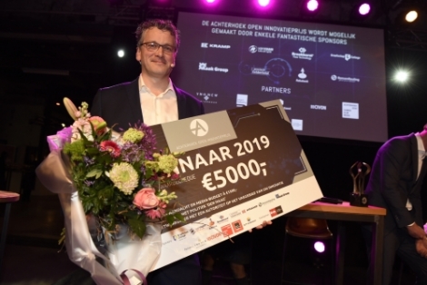 Hanskamp wint met CowToilet de Achterhoek Open Innovatieprijs 2019