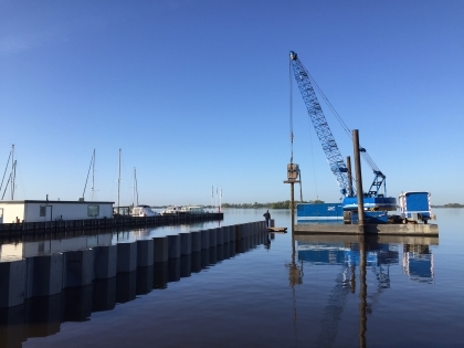 Waterbouwkundig project Loosdrecht voor een vaste prijs: Zijlstra infra bv durft het 