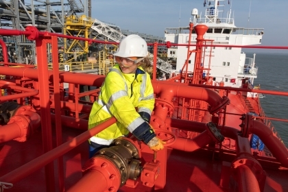 Jobbeurs in de haven van North Sea Port op dinsdag 17 april