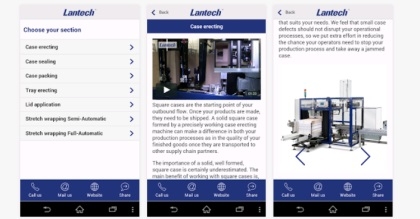 Lantech lanceert nieuwe app