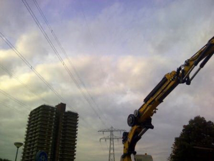 Saan werkt onder hoogspanning