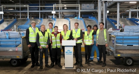 KLM Cargo neemt innovatief sorteersysteem Lödige in gebruik