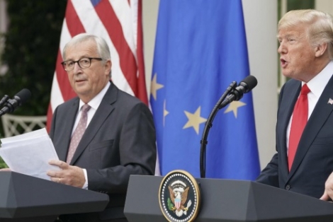 Bedrijfsleven hoopvol over ontmoeting Trump en Juncker