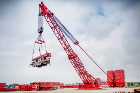 Upgrade van hijscapaciteit bij Mammoet Multi Purpose Terminal Terneuzen