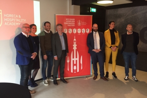 Officiële kick-off Horeca & Hospitality Academie Breda door wethouder Adank