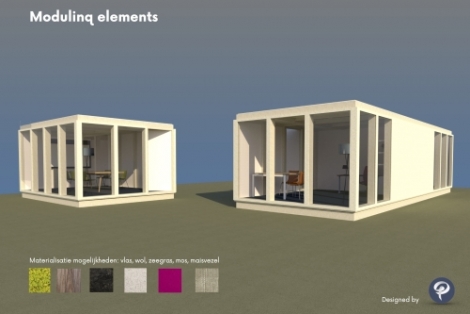 Circulaire kantoorunits laten toekomst zien bij Bio Base Europe Training Center