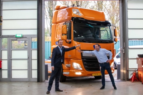 Nieuwe truck voor studenten Curio motorvoertuigentechniek