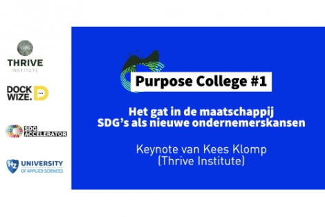 Inspirerende reeks avondcolleges over de betekeniseconomie