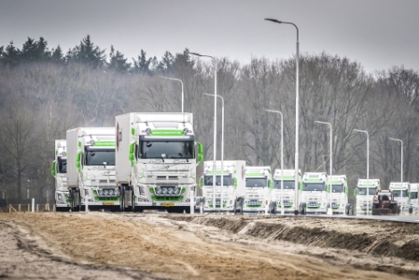 Kwart van wagens Rebro Transport rijdt in 2022 duurzaam