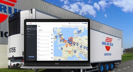 Intelligente track & trace trailer voor Jan de Rijk Logistics