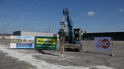 Officiële start nieuwbouw CNC Grondstoffen in Milsbeek