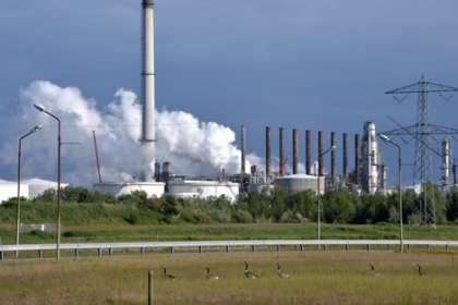 Fabriek Shell Moerdijk start op