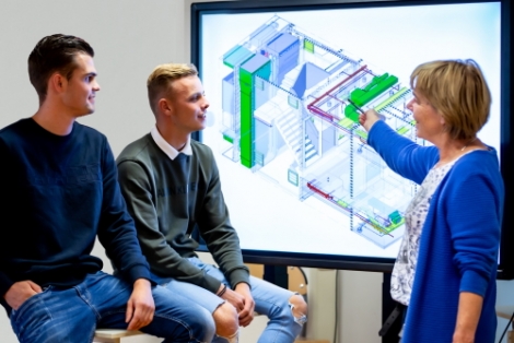 Meeloopdag aankomend studenten nieuwe technische opleiding: Smart Building