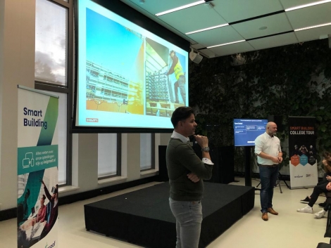 BIM5, DOME X en de Leijgraaf organiseerden eerste Smart Building College Tour