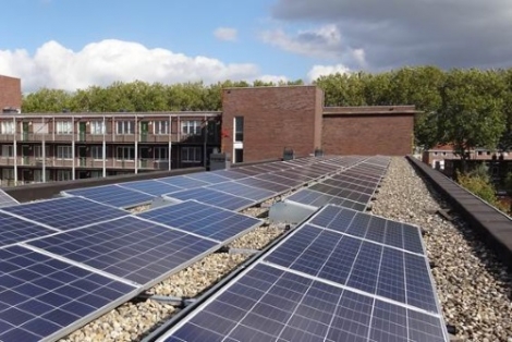 Solar Smart Grid biedt flexibele zonne-energie installatie op wooncomplex