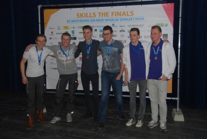 Studenten Mechatronica winnen zilver bij finale Skills Heroes