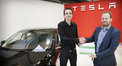 Tesla Motors Netherlands BV ‘groen bedrijf van de maand’