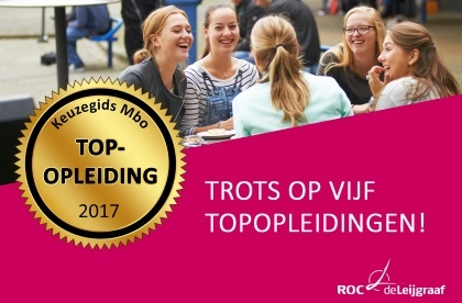 Vijf Topopleidingen bij ROC de Leijgraaf volgens keuzegids 2017