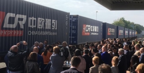 Treinverbinding Chengdu-Tilburg-Rotterdam geopend voor goederenvervoer