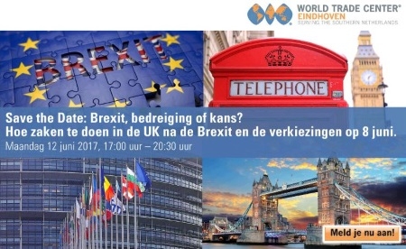 Bijeenkomst 'Brexit, bedreiging of kans?' door WTC-E