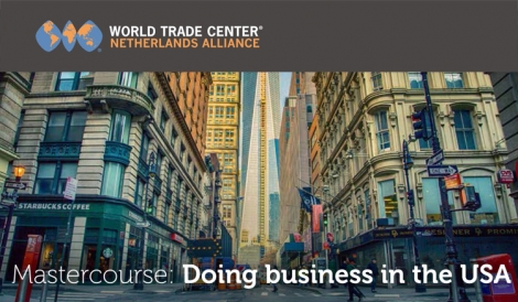 Event door WTC-E: 'Business in the USA'