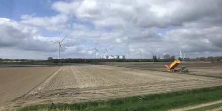 Zevenbergse windenergie: werkbezoek Provinciale Raad Leefomgeving