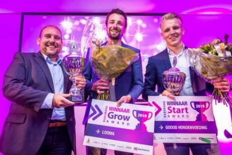 Goood Hondenvoeding en Looma B.V. winnaars van de Rabobank StartToGrow Award 2019