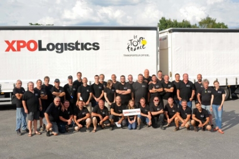 XPO Logistics opnieuw officiële transportpartner van Tour de France